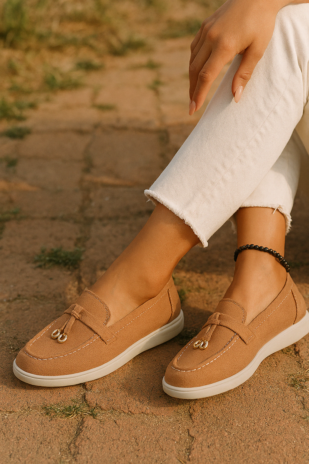 CALORA_ Elegante Dames Loafers met Stijlvol Ontwerp en Comfortabele Pasvorm