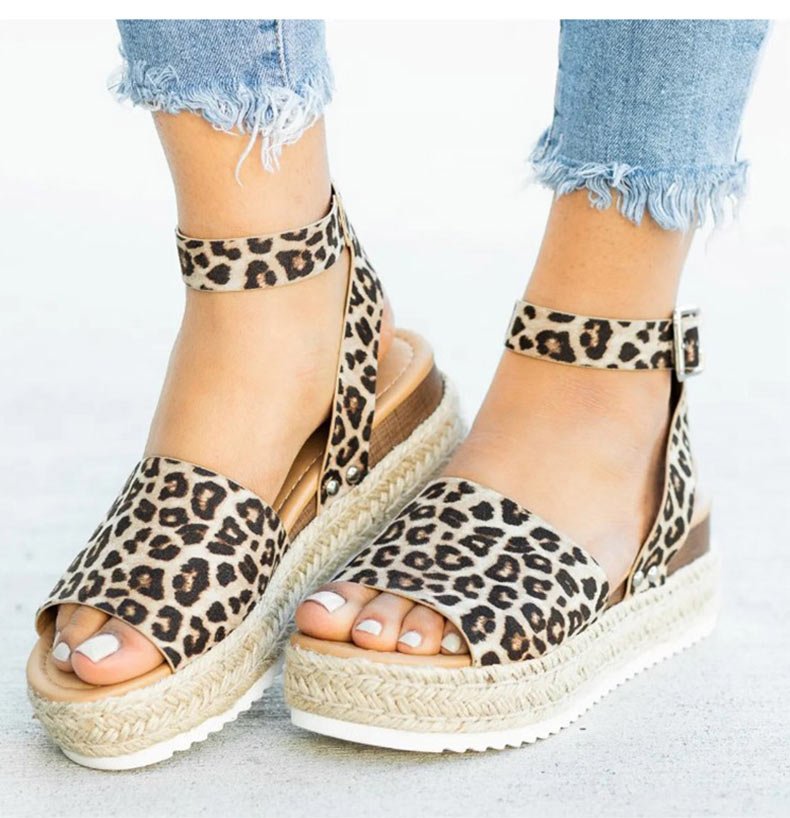 CALORA_ Elegante Sandalen met Verstelbare Riemen voor Dames