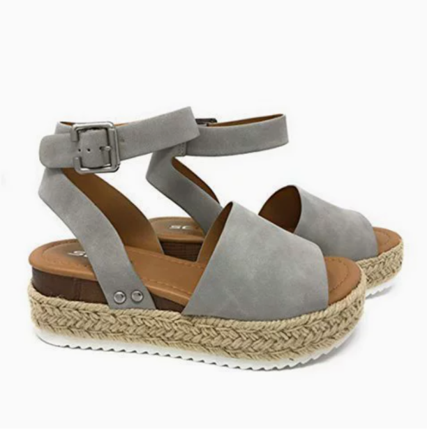 CALORA_ Elegante Sandalen met Verstelbare Riemen voor Dames