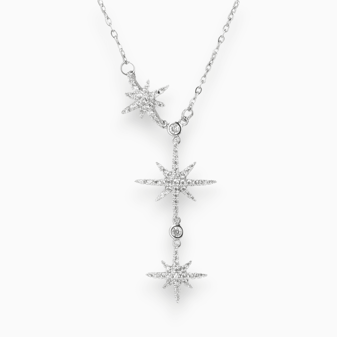 CALORA_ Elegante Snowflake Kerst Feest Ketting