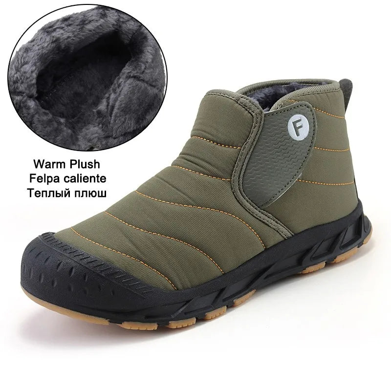 CALORA_ Felan | Winterlaarzen met Warme voering - Waterdicht en comfortabel