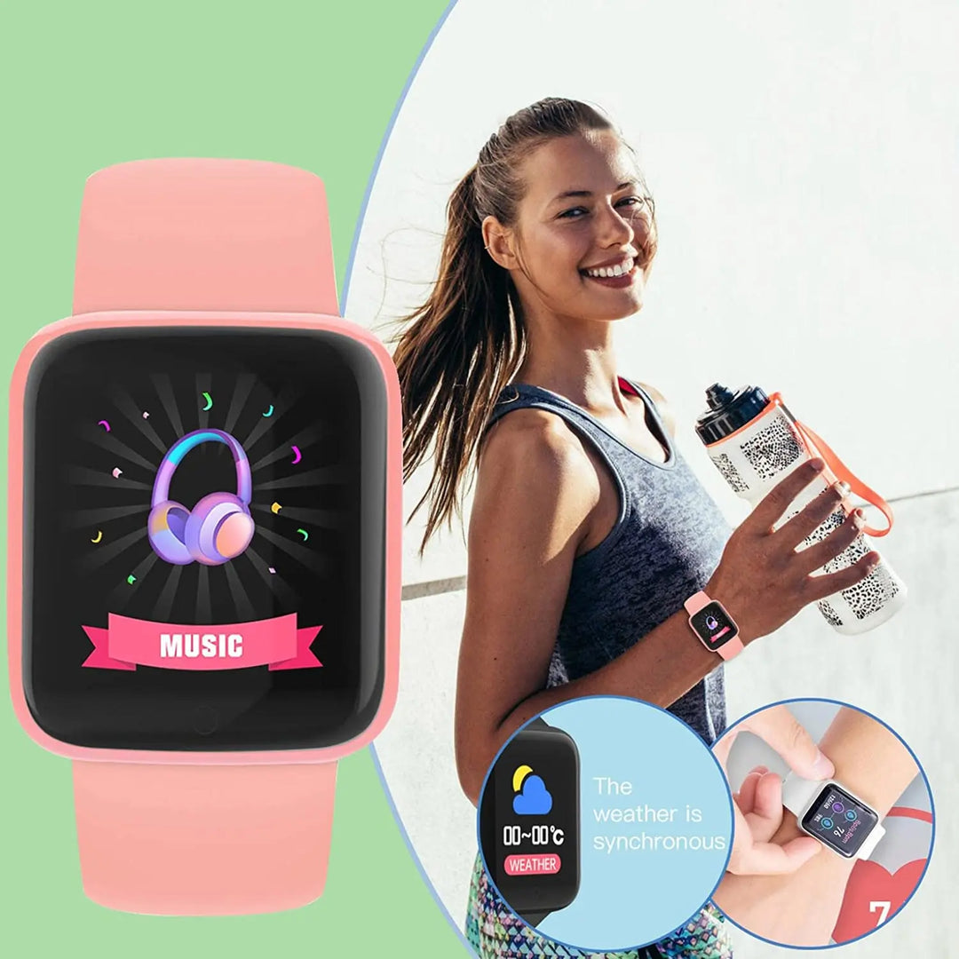 CALORA_ FitLifestyle | Multifunctionele Smartwatch met Sportfuncties