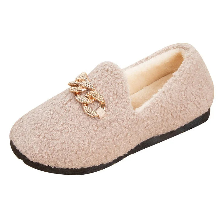 CALORA_ Fluff Chique | Dames Warme Pluche Pantoffels