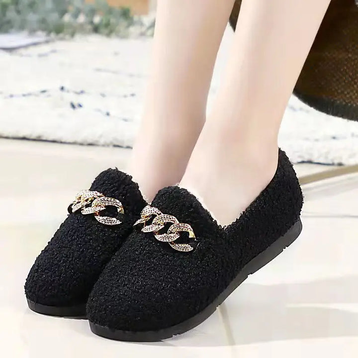 CALORA_ Fluff Chique | Dames Warme Pluche Pantoffels