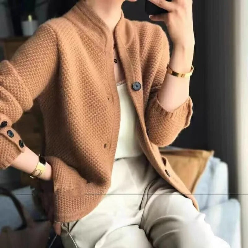 CALORA_ Fundira - Dikke dames sweaterjas