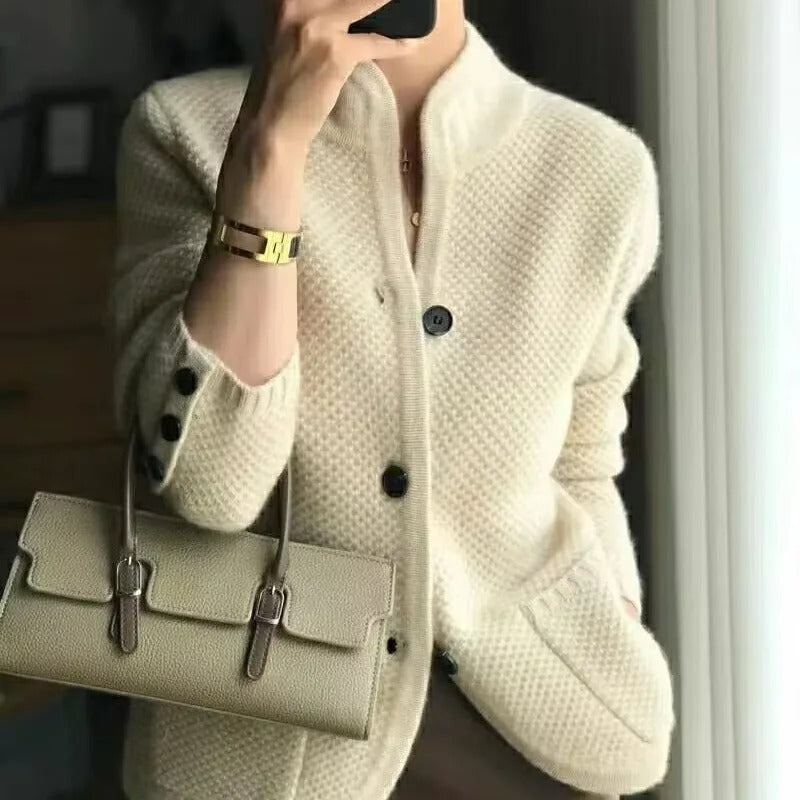 CALORA_ Fundira - Dikke dames sweaterjas