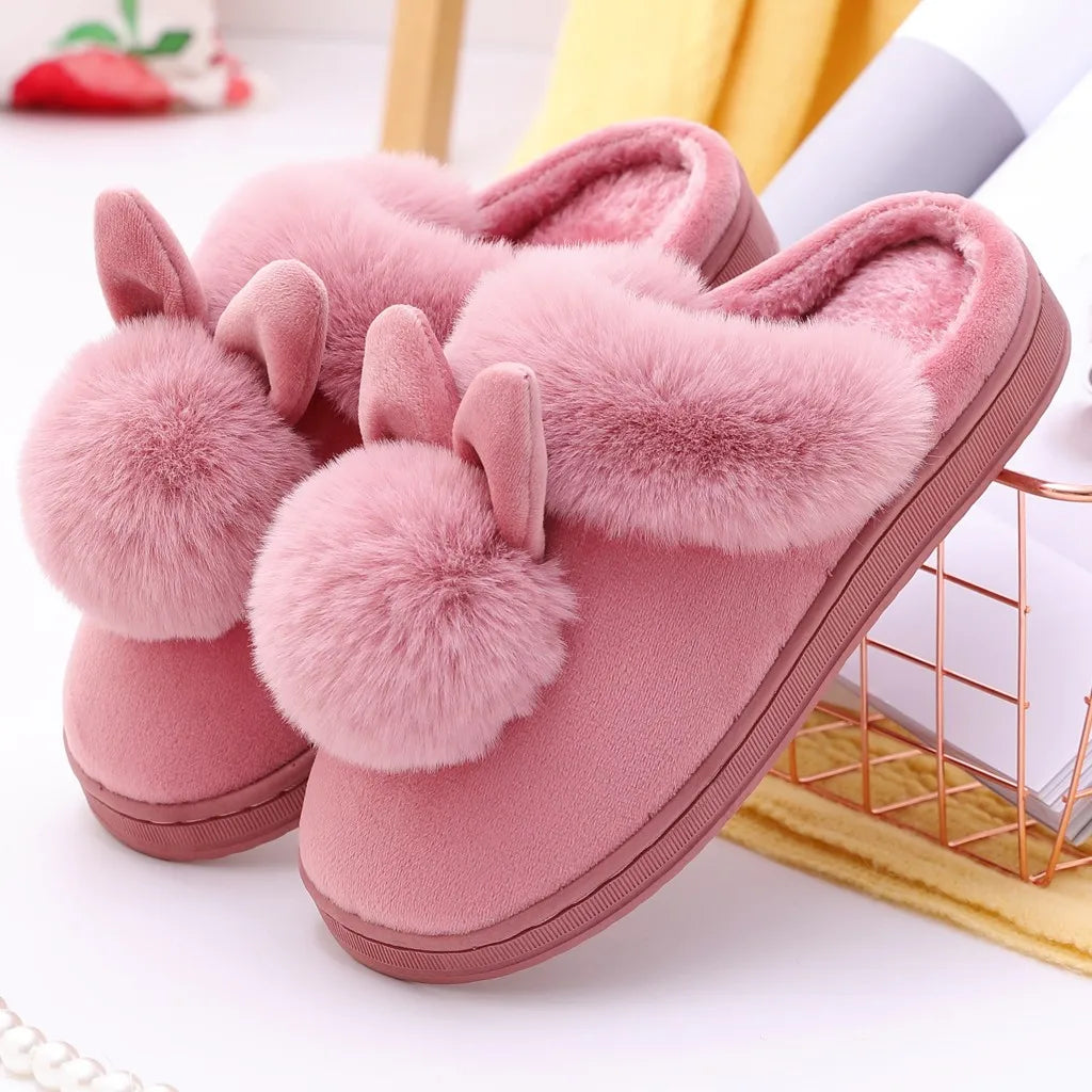 CALORA_ Fuzzy Bunnies | Winter Warme thuis Pantoffels