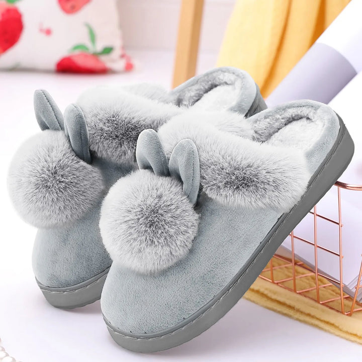 CALORA_ Fuzzy Bunnies | Winter Warme thuis Pantoffels