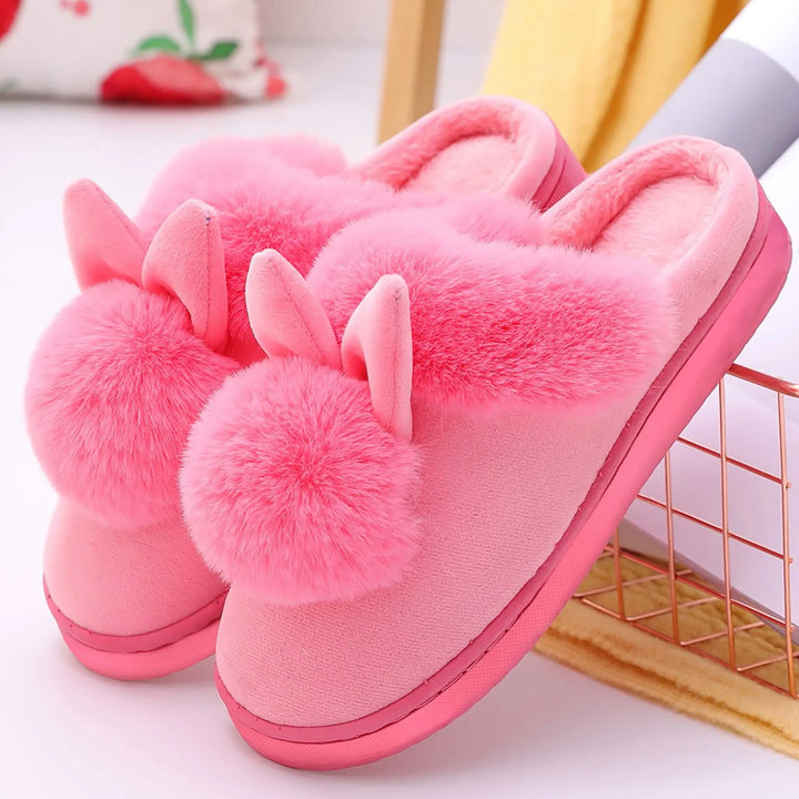 CALORA_ Fuzzy Bunnies | Winter Warme thuis Pantoffels
