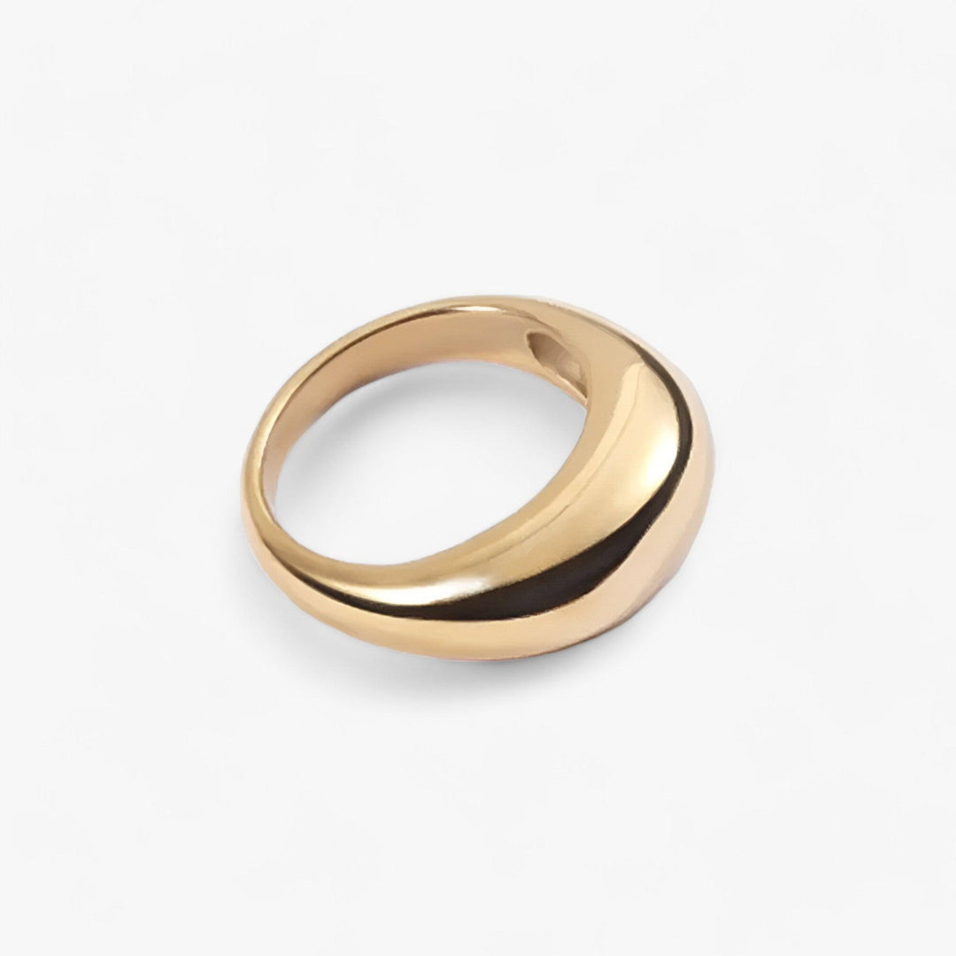 CALORA_ Geometrische Gouden Ring