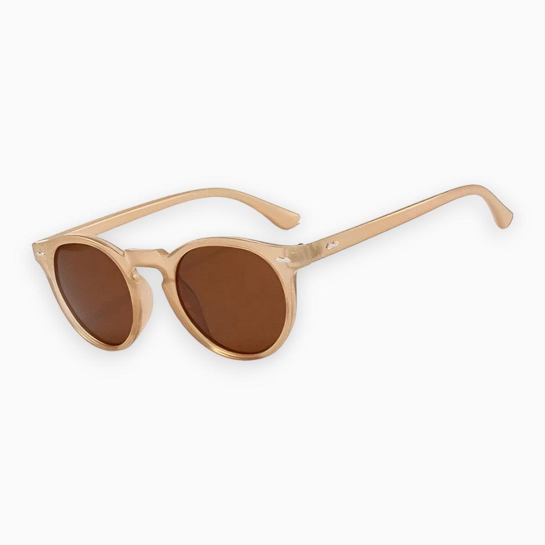 CALORA_ Gepolariseerde Vintage Glam Zonnebril met UV-bescherming en Trendy Montuur