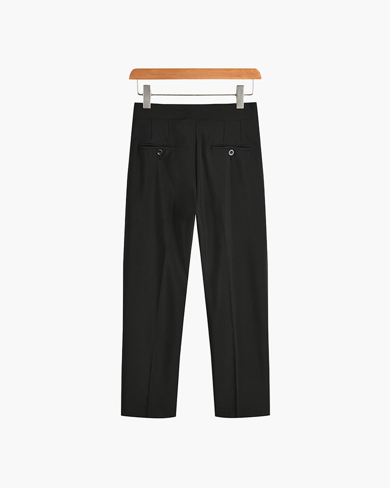 CALORA_ Getailleerde Broek Met Verstelbare Gesp En Zak