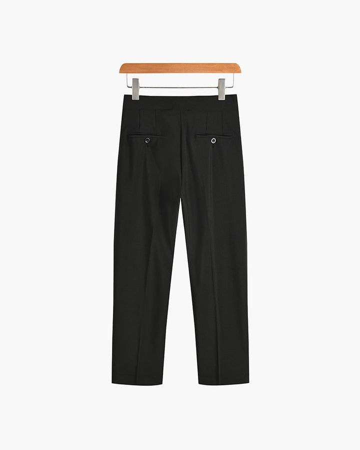 CALORA_ Getailleerde Broek Met Verstelbare Gesp En Zak