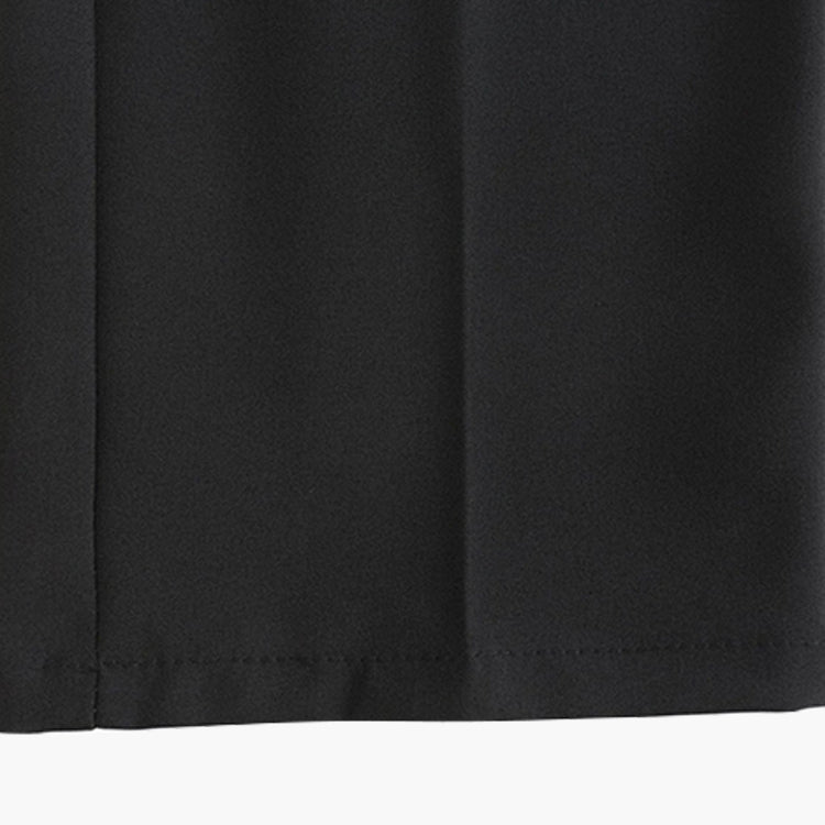 CALORA_ Getailleerde Heren Pantalon Met Plisse En Riemlussen