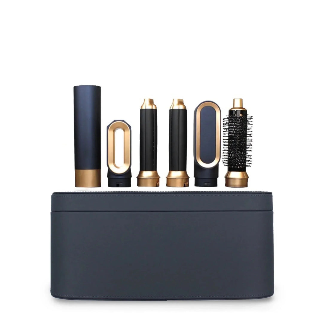 CALORA_ Glossify | Haarstyler 5-in-1 | Krachtige 1000W - Stijltang - Föhn