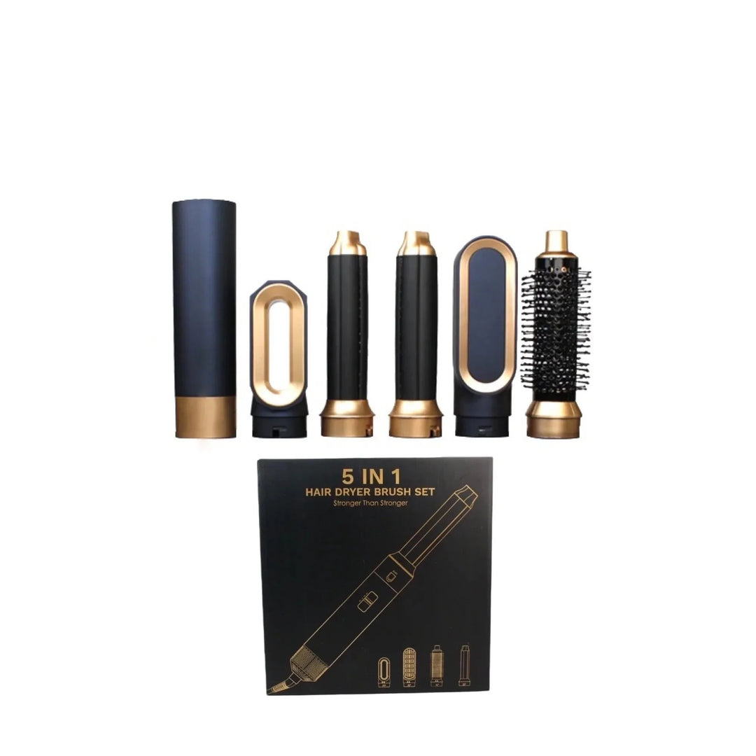 CALORA_ Glossify | Haarstyler 5-in-1 | Krachtige 1000W - Stijltang - Föhn