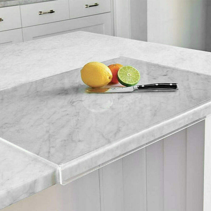 CALORA_ GreenCuisine | Transparante Snijplank met Antislip Veiligheid