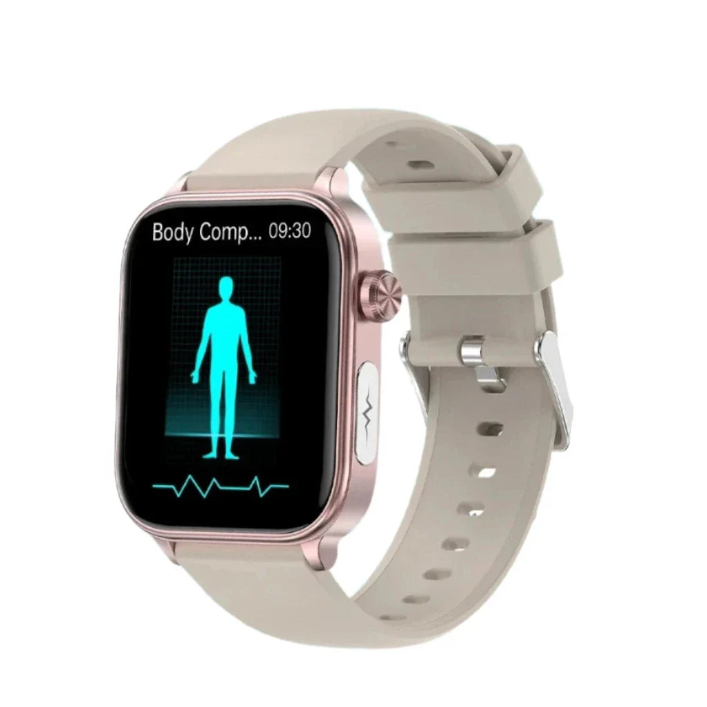 CALORA_ HealthPulse | Smartwatch voor Gezondheidsmonitoring en Stijl
