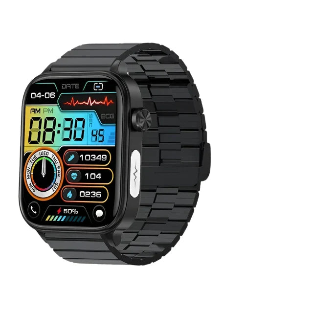 CALORA_ HealthPulse | Smartwatch voor Gezondheidsmonitoring en Stijl
