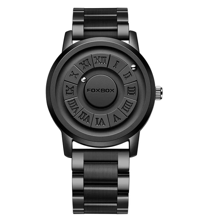 CALORA_ Heren Quartz Horloge met Stijlvolle Wijzerplaat en Lederband
