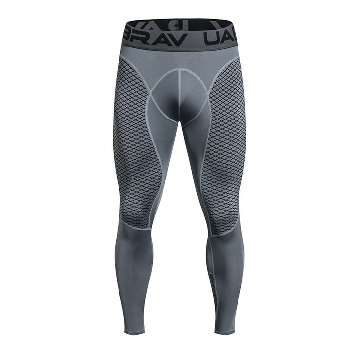 CALORA_ Heren Sportbroek Sneldrogende Compressielegging