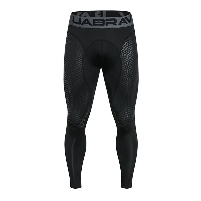 CALORA_ Heren Sportbroek Sneldrogende Compressielegging