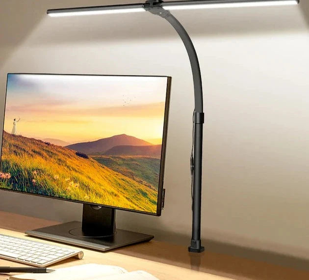 CALORA_ Hinkleyon | Moderne Dubbel Hoofd LED Bureau Lamp