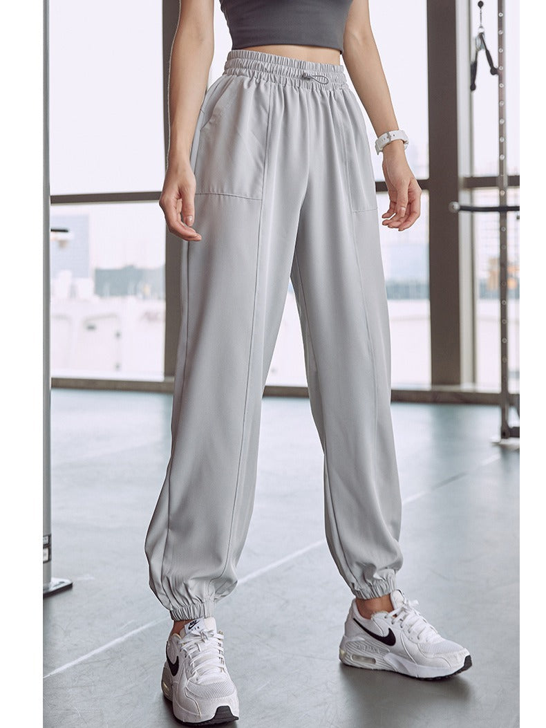 CALORA_ Hoge Taille Losse Joggingsbroek voor Dames
