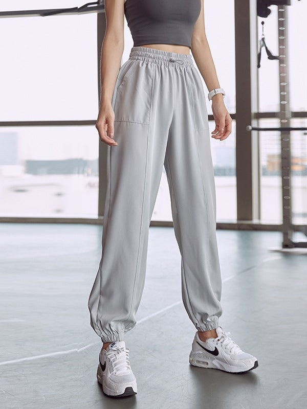 CALORA_ Hoge Taille Losse Joggingsbroek voor Dames