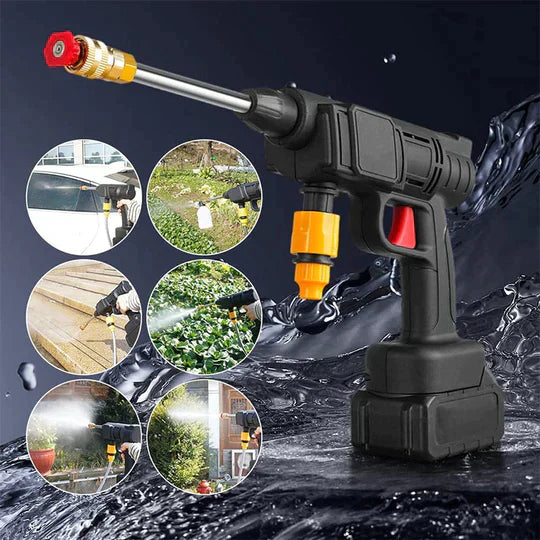 CALORA_ HydroBlast | Draadloze hogedrukspuit met oplaadbare accu's
