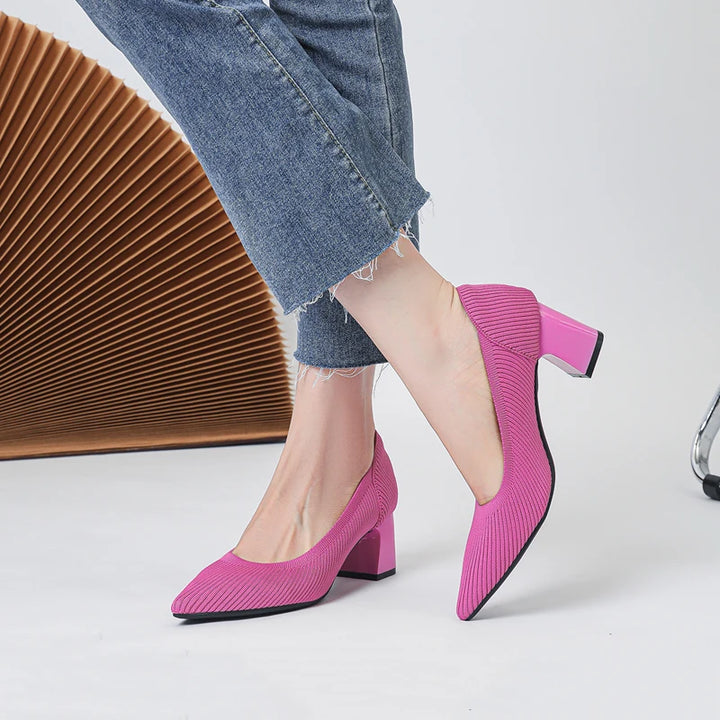 CALORA_ Inara | Luxe Kleurrijke Hakken voor Dames