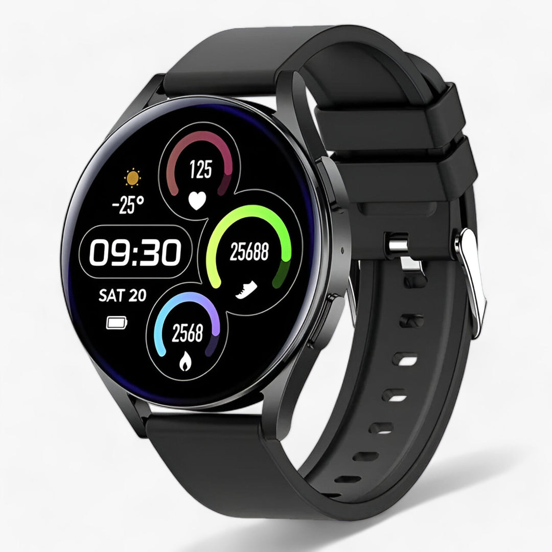 CALORA_ Intelligente Ronde Dames Smartwatch