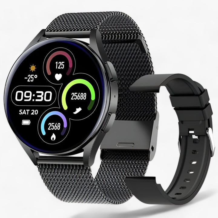 CALORA_ Intelligente Ronde Dames Smartwatch
