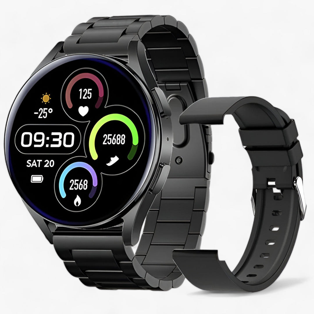CALORA_ Intelligente Ronde Dames Smartwatch