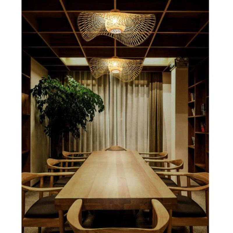 CALORA_ Kiyomi | Rotan Hanglamp - Japanse Designer
