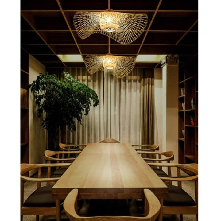 CALORA_ Kiyomi | Rotan Hanglamp - Japanse Designer