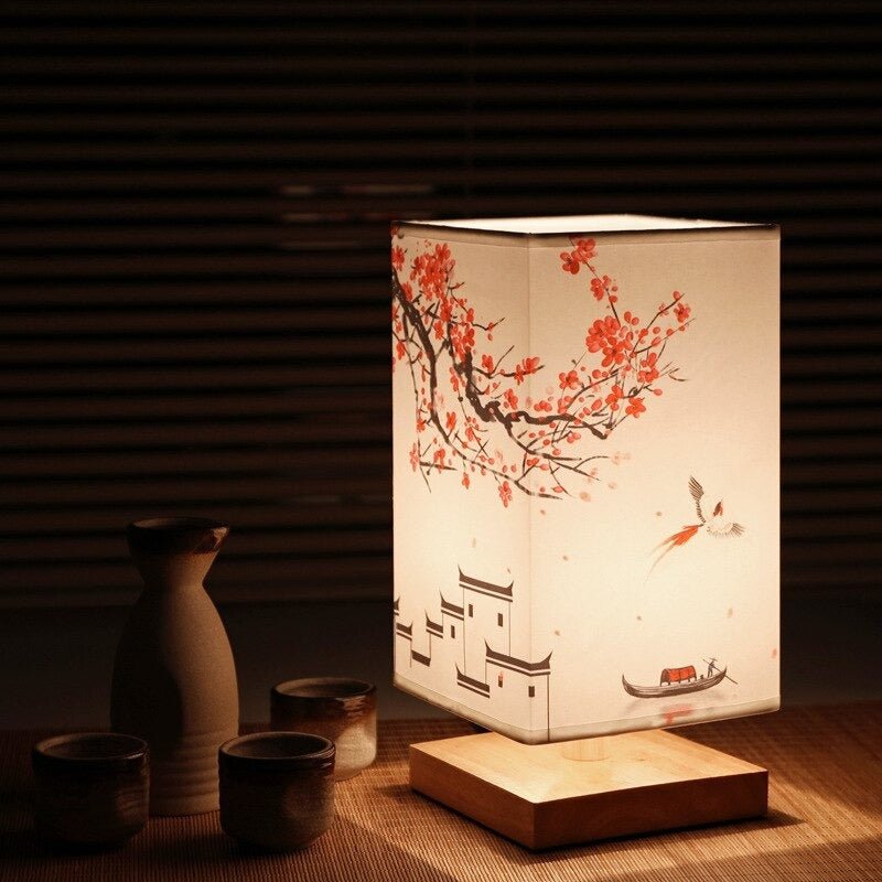 CALORA_ Kyomi Japans-Scandinavische Tafellamp