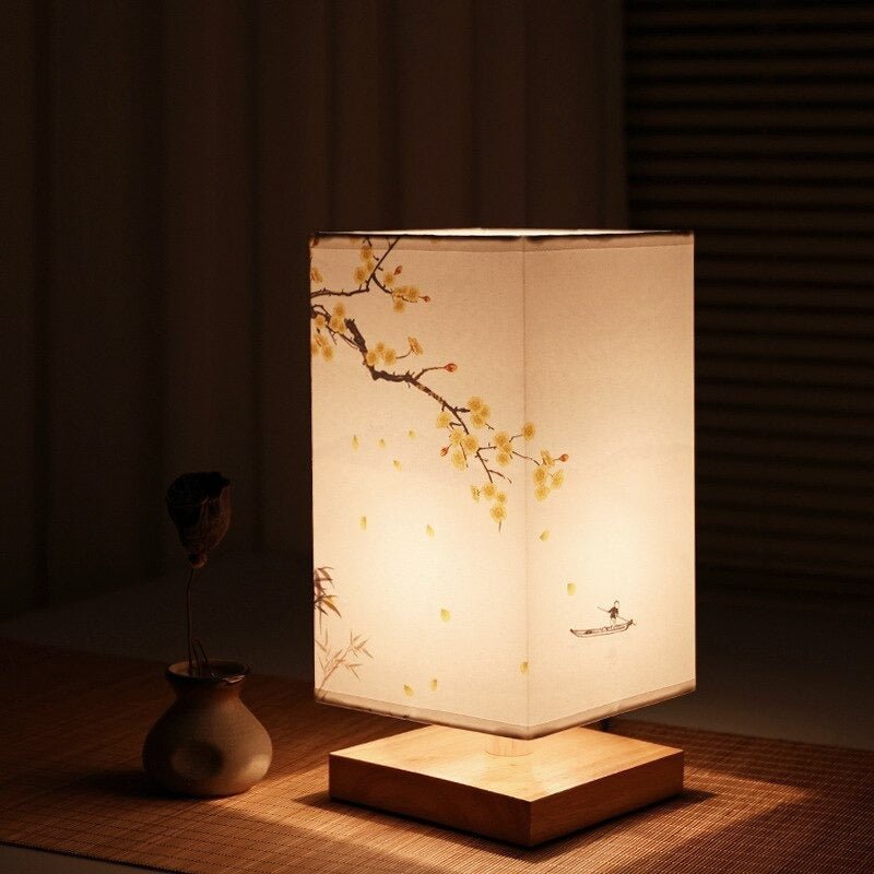 CALORA_ Kyomi Japans-Scandinavische Tafellamp