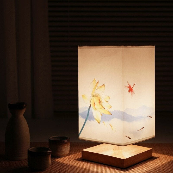 CALORA_ Kyomi Japans-Scandinavische Tafellamp