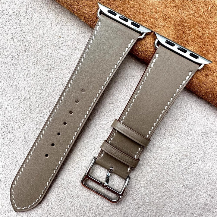 CALORA_ Leren Band voor Apple Watch in Diverse Kleuren en Stijlen