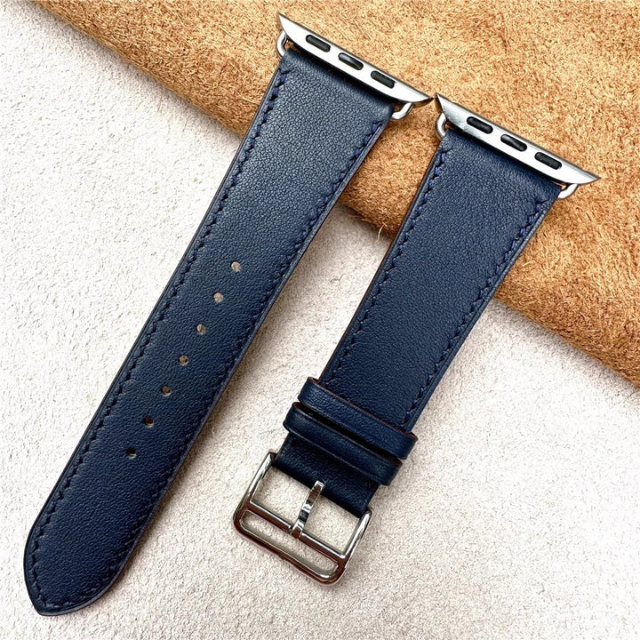 CALORA_ Leren Band voor Apple Watch in Diverse Kleuren en Stijlen