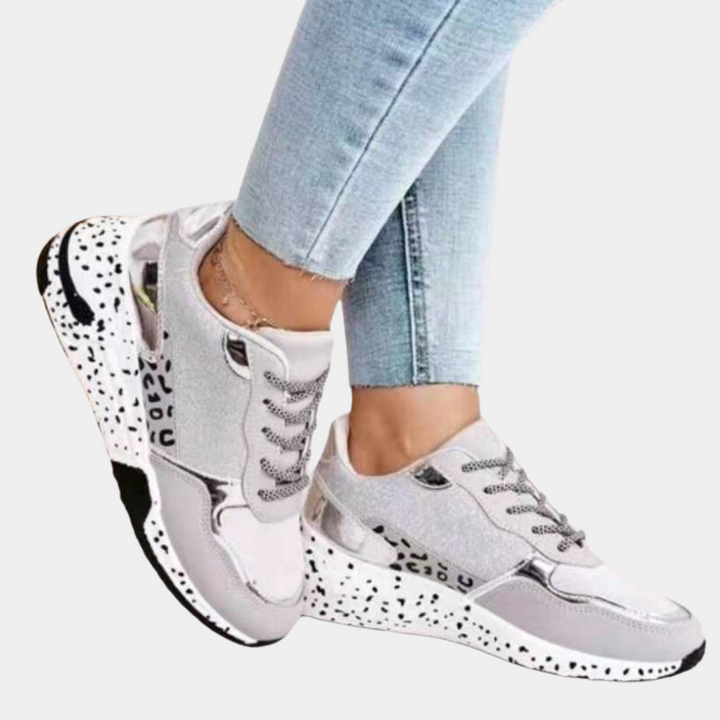 CALORA_ Lichte Sneakers voor Dames met Ondersteuning en Comfort