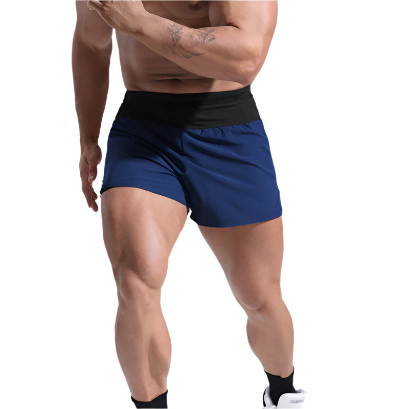 CALORA_ Lichte Sneldrogende Sport Shorts voor Mannen - Ideaal voor Hardlopen en Fitness