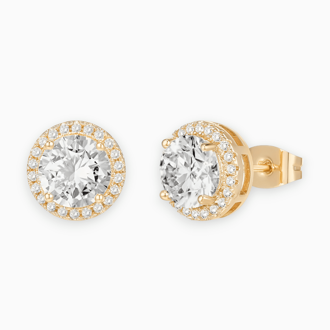 CALORA_ Lijoux | Elegante 18K Vergulde Oorbellen