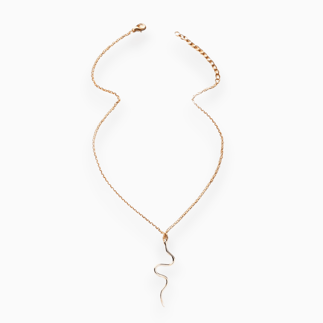 CALORA_ Lijoux | Elegante Slang 'Snakebite' Ketting