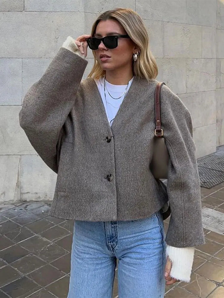 CALORA_ Lise | Vintage Blazer knopen voor Dames