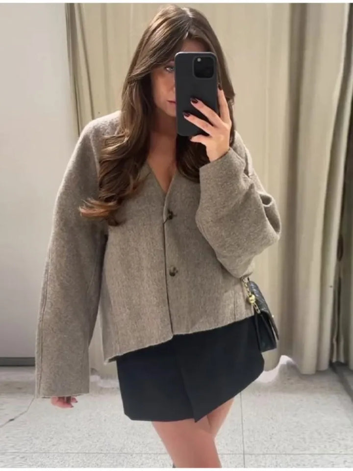 CALORA_ Lise | Vintage Blazer knopen voor Dames