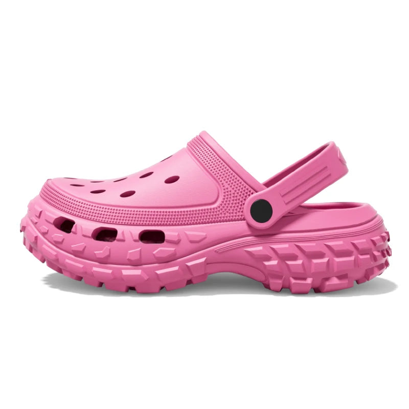 CALORA_ Non Slip Platform Kroks Sandalen Dames
