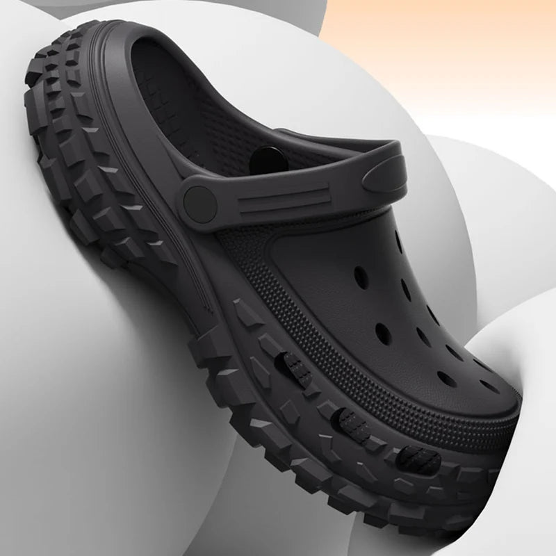CALORA_ Non Slip Platform Kroks Sandalen Dames