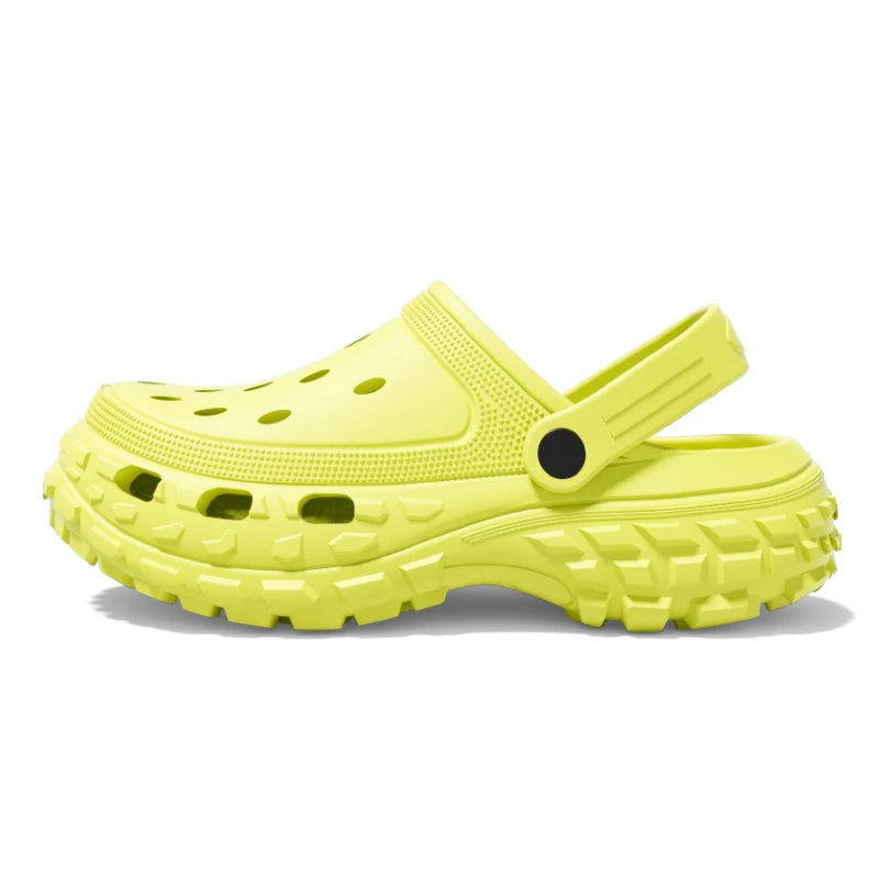 CALORA_ Non Slip Platform Kroks Sandalen Dames